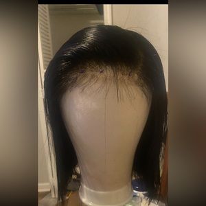 14 in pre-plucked lace wig